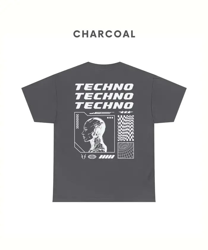 Chemise Techno musique T-shirt vêtements