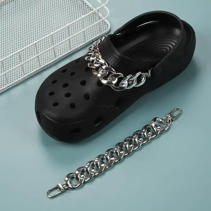 Chaînes de décoration de chaussures détachables pour réutiliser les baskets