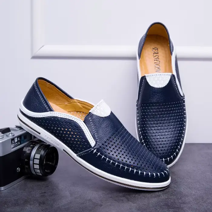 Mocassin respirant pour hommes