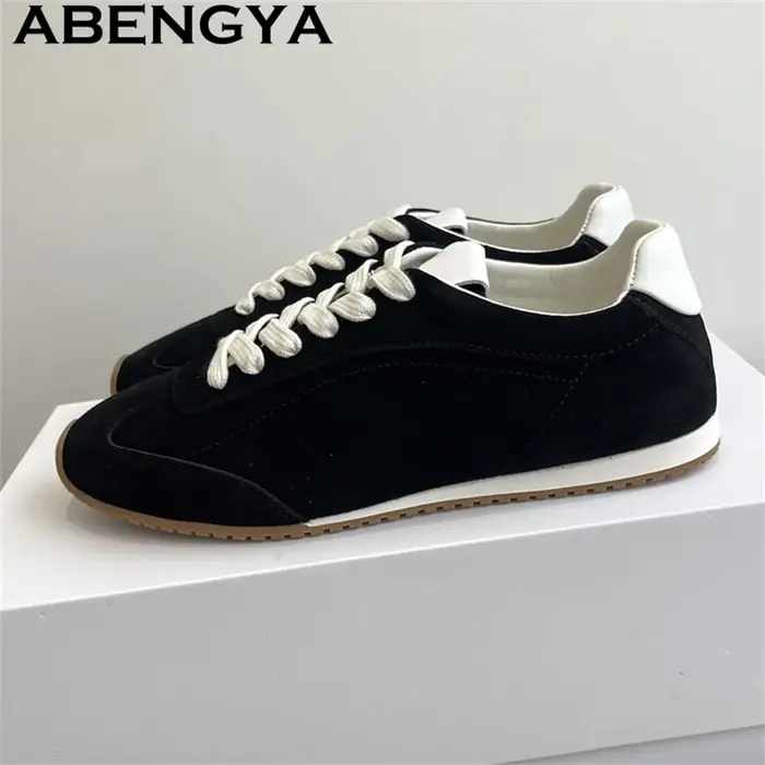 Femmes et hommes à lacets chaussures décontractées printemps été respirant confortable