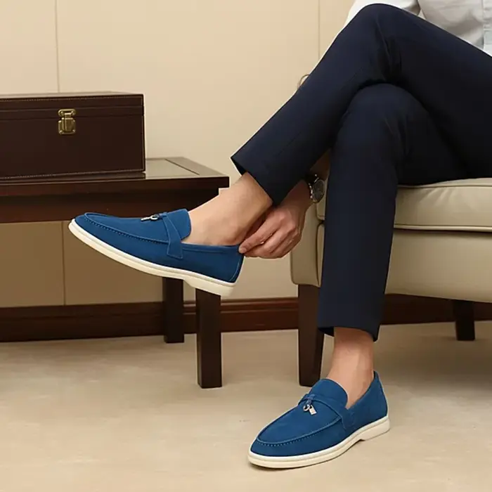 Chaussures Vintage décontractées à la mode, mocassins à talons plats pour femmes, chaussures plates