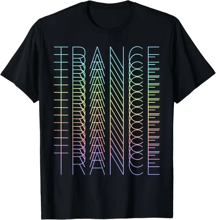 T-shirt à manches courtes avec image imprimée personnalisée, pour DJ, musique Techno, Rave Party, fe