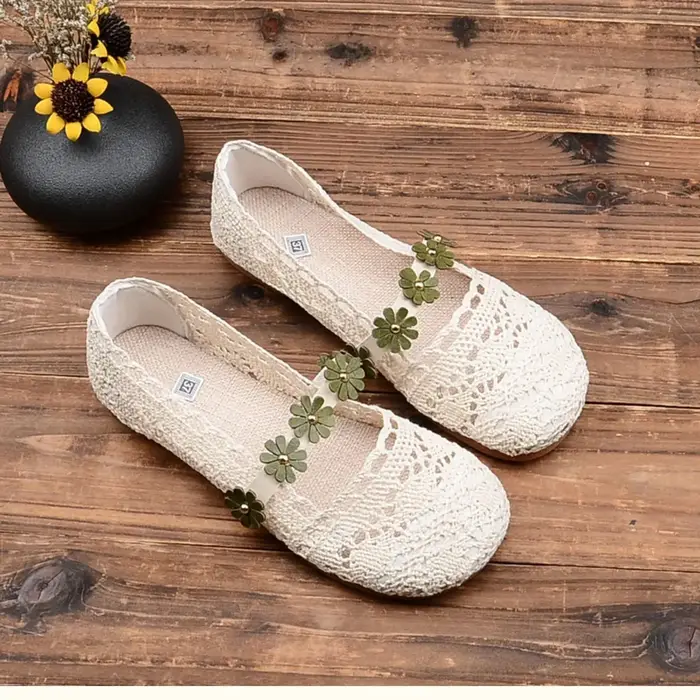 Chaussures d'été élégantes en maille d'air pour femmes