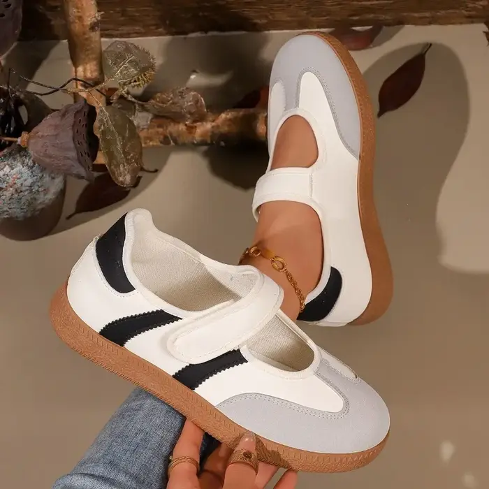Baskets décontractées grande taille pour femmes 2026 – Nouvelles chaussures de marche à enfiler prin