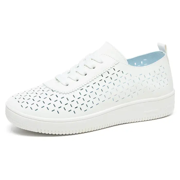 Chaussures pour femmes été 2026, nouvelles chaussures décontractées ajourées et respirantes, semelle