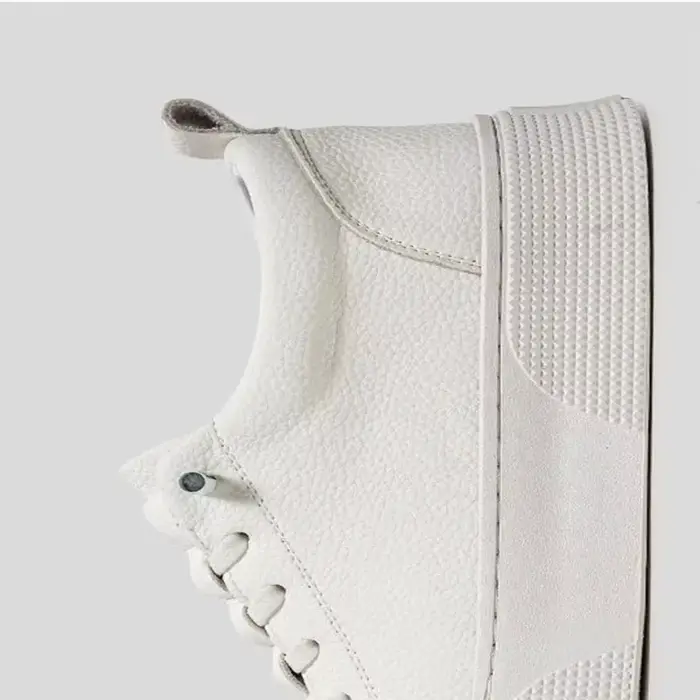 Baskets Blanches à Lacets pour Homme
