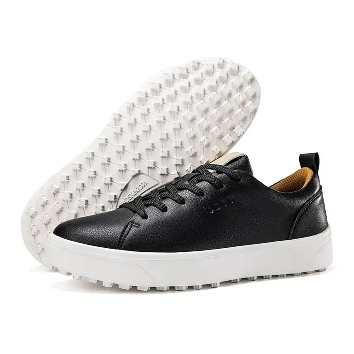 Chaussures de golf professionnelles pour hommes et femmes, baskets en cuir d'extérieur pour hommes e