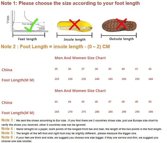 Chaussures de marée confortables à semelle épaisse pour hommes