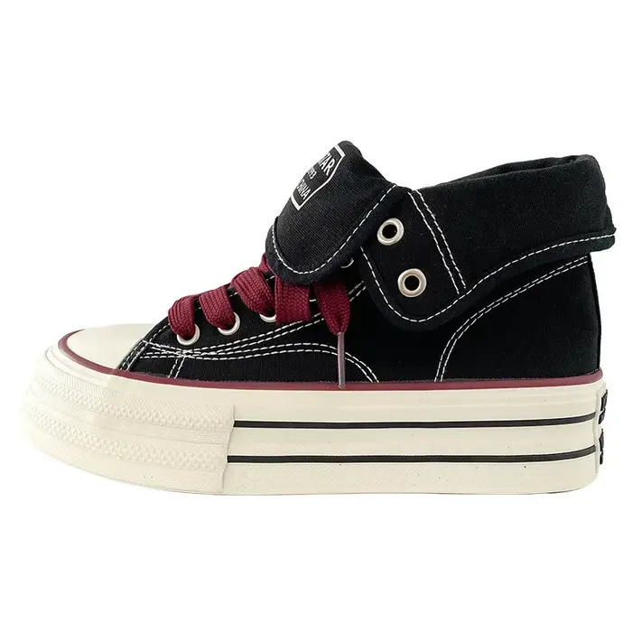 Nouvelles Chaussures Femme Tendance 2026 : Baskets Chunky à Lacets pour Femme, Chaussures Décontract