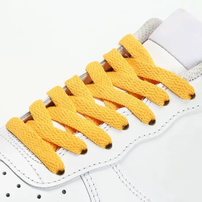 1 paire de lacets plats pour baskets 26 couleurs lacets de chaussures en tissu blanc noir lacets de