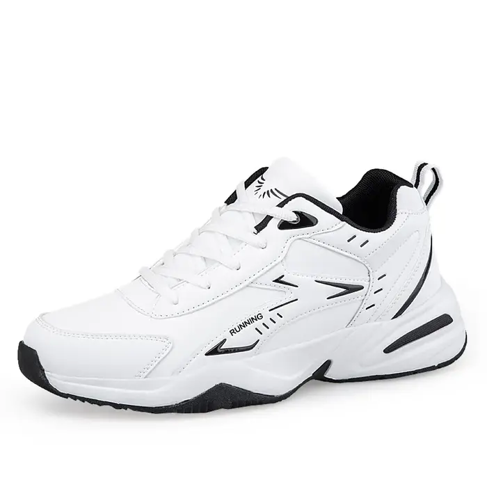 Chaussures pour hommes, chaussures décontractées de mode pour l'extérieur, baskets en cuir pour homm