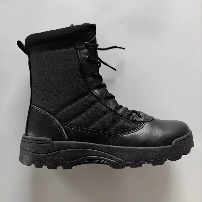 Bottes militaires tactiques imperméables pour hommes