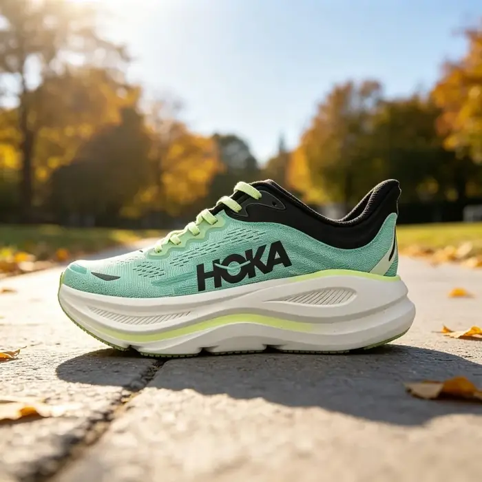 HOKA Original Bondi 9 Chaussures de course légères pour hommes et femmes, amorti élastique, baskets de course sur route, baskets respirantes pour activités de plein air
