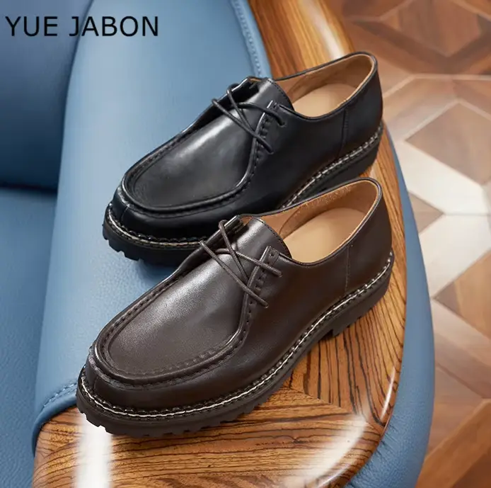Chaussures Derby à semelles épaisses