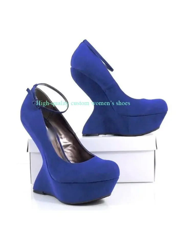 Chaussures en tissu velours rose sans talons