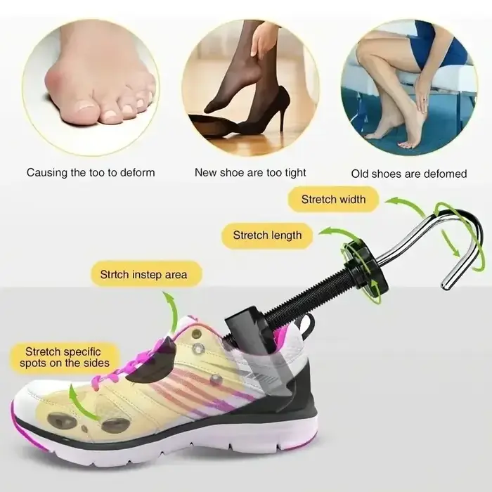 Arbres à chaussures professionnels longueur réglable largeur
