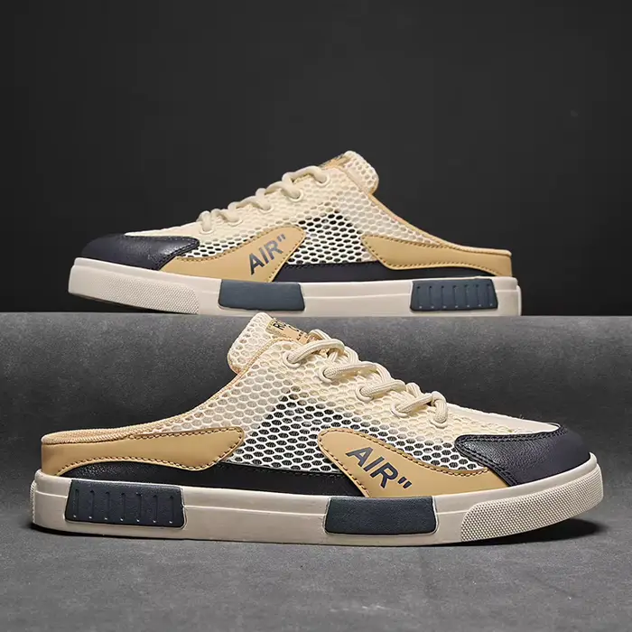 Baskets en Toile Plates Décontractées pour Homme, Chaussures de Marche Tendance, Style de Rue, pour 