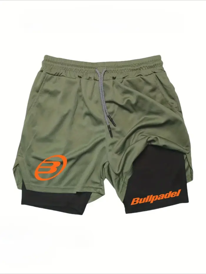 Berserk- Short de sport 2 en 1 pour hommes