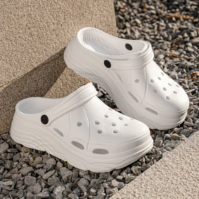 Chaussures sabots au Design Simple pour femmes