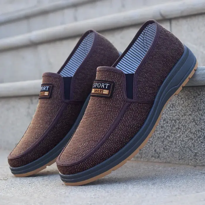 Chaussures de sport pour hommes, chaussures de marche décontractées anciennes de pékin, chaussures e