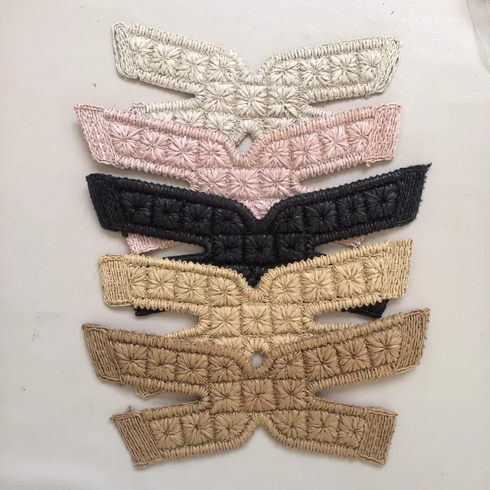 3 paires de lacets tissés en PP