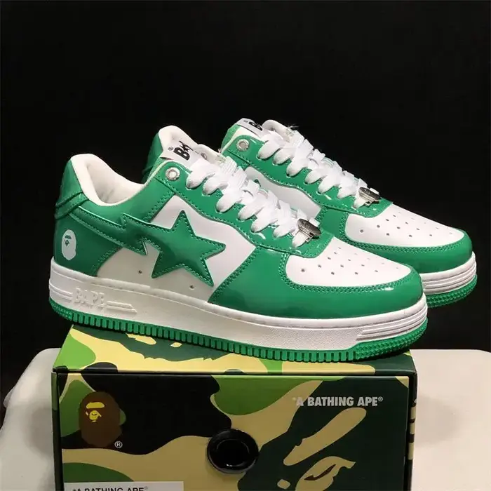 Nouvelles baskets de sport BAPE (BATHING APE) unisexe Low STA Shark Vibe BapeGoose pour le skateboard et la marche en extérieur 2026