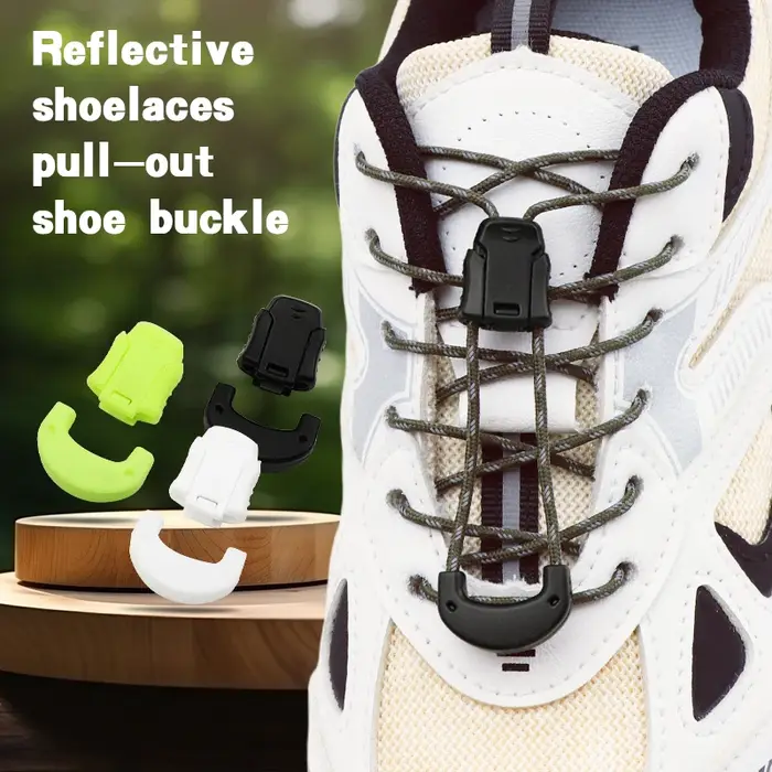 Lacets réfléchissants de sécurité pour baskets