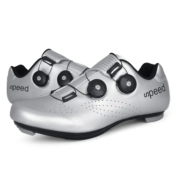 Chaussures de vélo de route et de montagne à semelle plate pour le sport et les activités de fitness à pédale