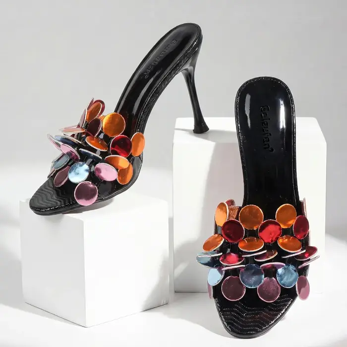 Sandales pour femmes 2026 – Nouveauté estivale personnalisée – Talons élégants et polyvalents pour banquets – Confortables et légères