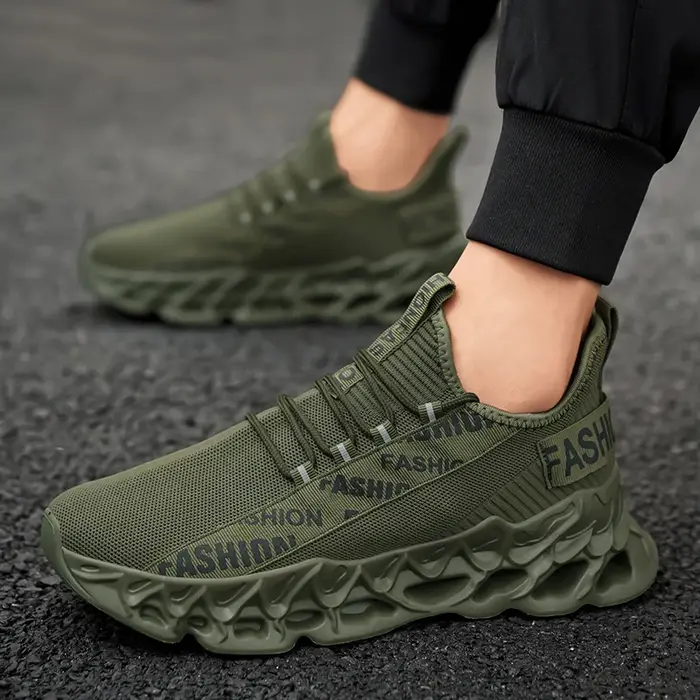 YRZL Baskets de course pour hommes 2025 Chaussures légères et respirantes