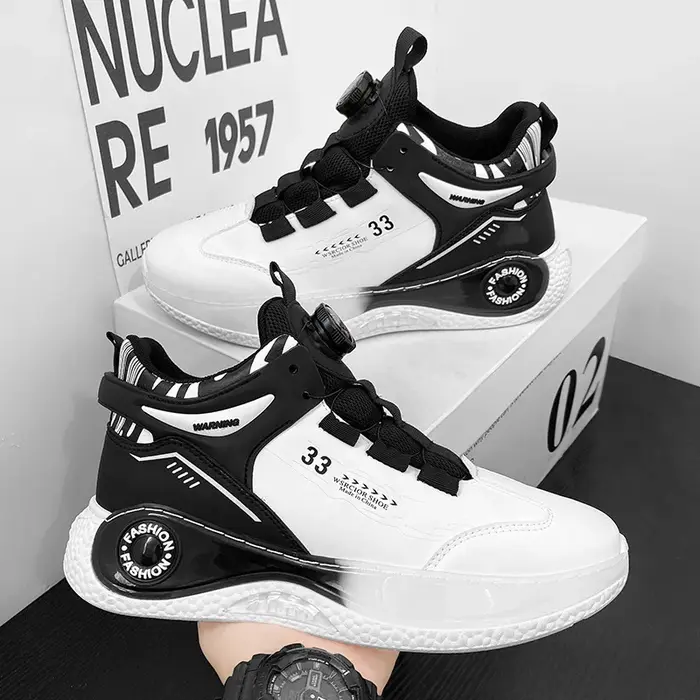 ChimMen-Chaussures de course de sport pour hommes, baskets décontractées confortables, baskets de ba