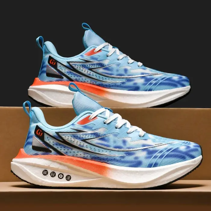 Chaussures de course pour femmes, style sport décontracté, baskets d'automne et d'hiver, couleur unie, toutes saisons, coupe basse, bout rond, à lacets, adaptées à la course, à la randonnée et à un us