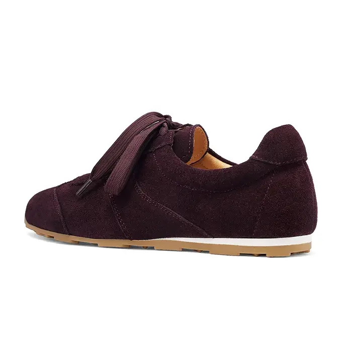 SmallHut nouvelle tendance Patchwork baskets Nature vache daim 2026 printemps femmes à lacets violet