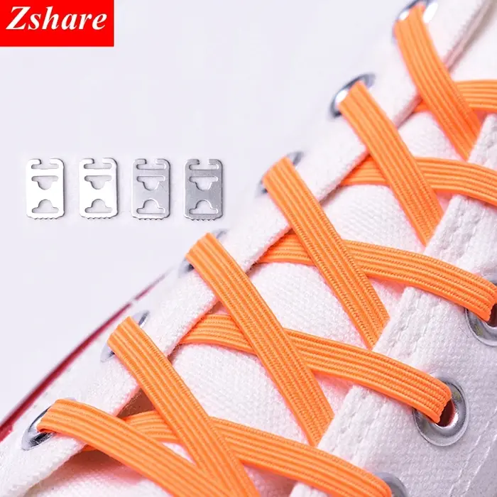 Nouveaux lacets élastiques sans nœud, extensibles et verrouillables, pour baskets, enfants et unisex