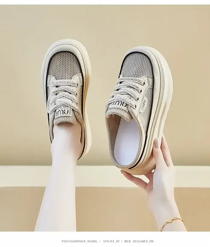 Chaussures à semelle épaisse pour femmes