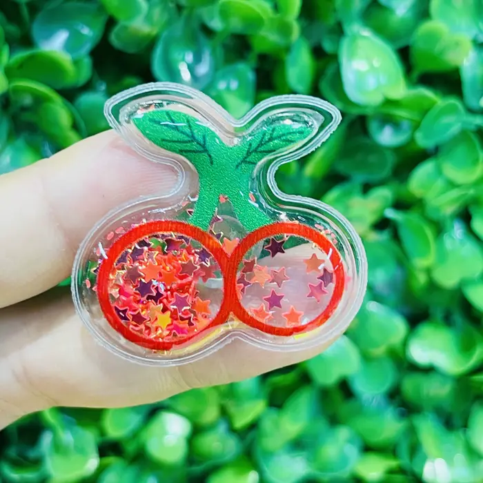 Offres spéciales 1-19 pièces étoiles brillantes enfants chaussures de jardin décoration résine chaus