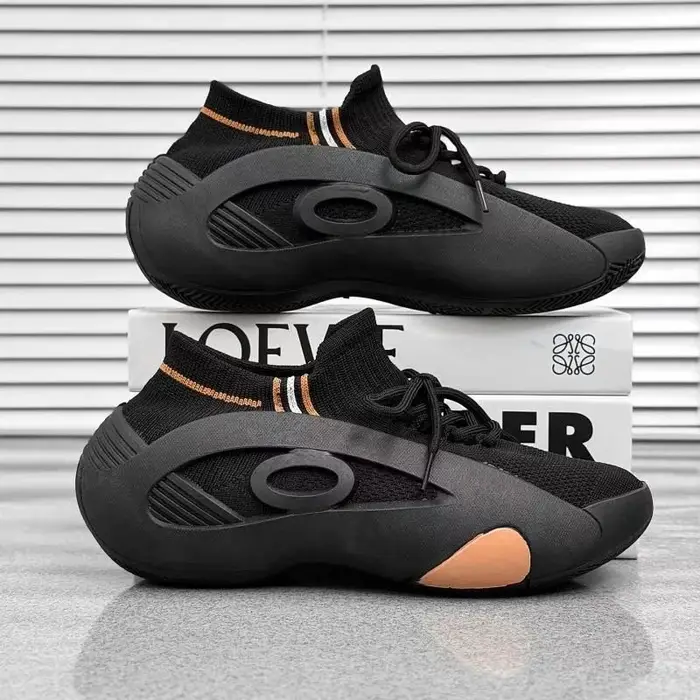 Chaussures de sport respirantes en maille pour hommes