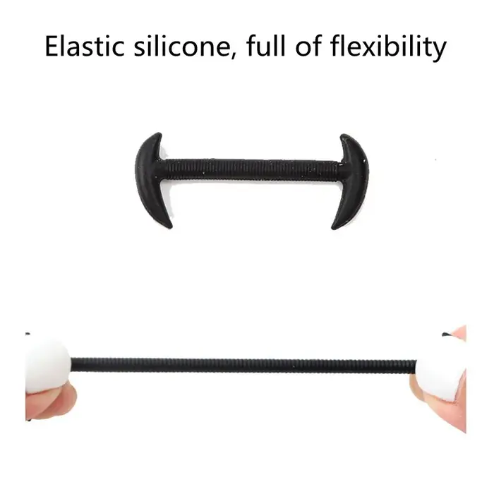 Lacets élastiques en Silicone sans cravate