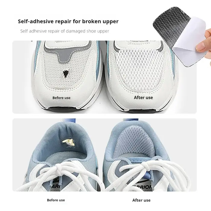 Patchs de baskets en maille auto-adhésifs