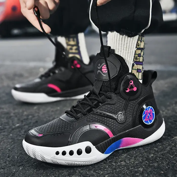 Nouvelles chaussures de basket-ball montantes
