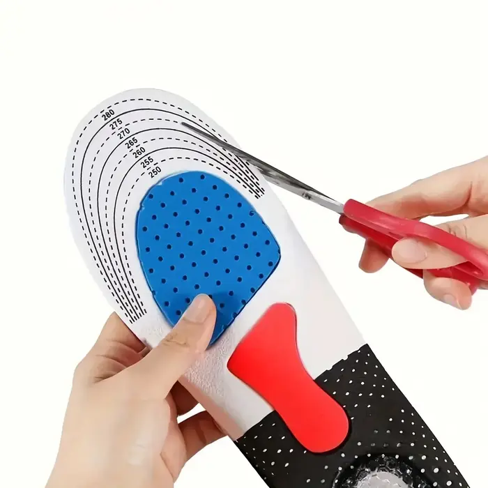 Paire de semelles intérieures de sport unisexes