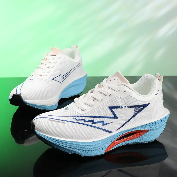 ZERJER Nouvelles chaussures de course légères et décontractées pour hommes - Baskets