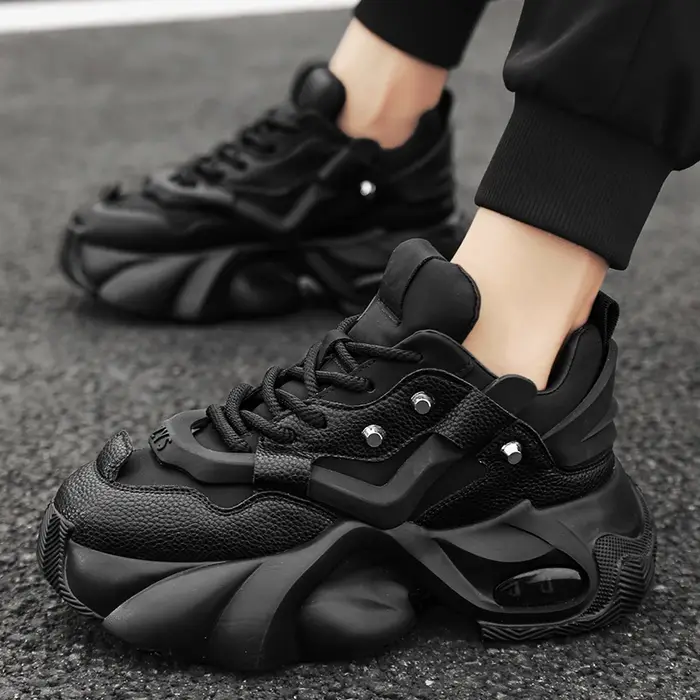 Baskets Décontractées Noires pour Homme