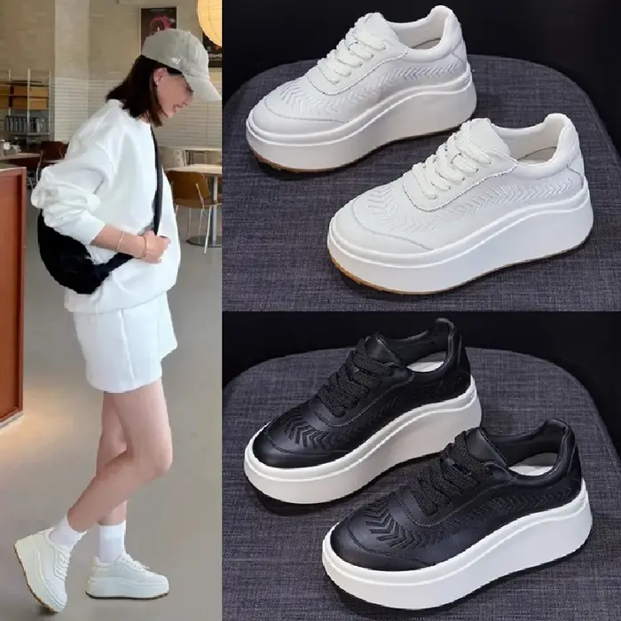 Nouvelles baskets plateforme épaisses pour femmes