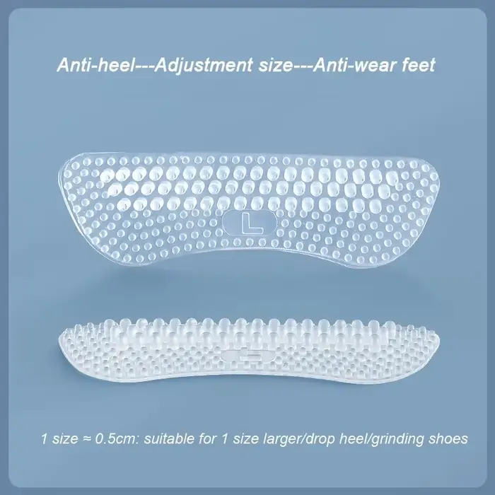 Autocollants de talons en silicone coordonnants pour femmes et hommes, poignées de talons, coussins 