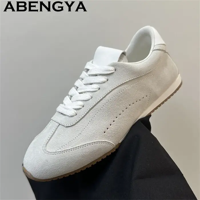 Femmes et hommes à lacets chaussures décontractées printemps été respirant confortable chaussures de