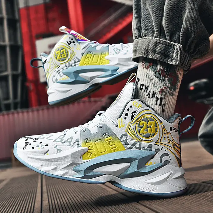 Chaussures de basket-ball respirantes pour hommes et femmes