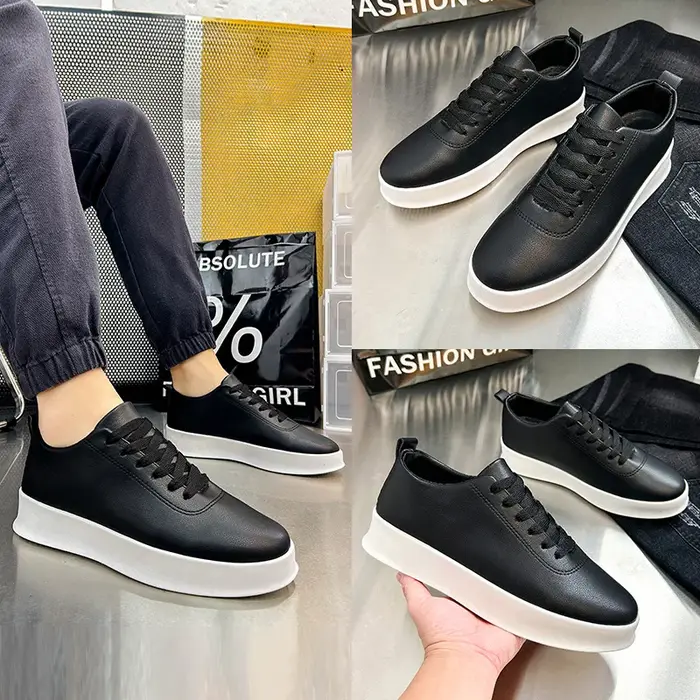 Chaussures décontractées noires 2026 pour hommes