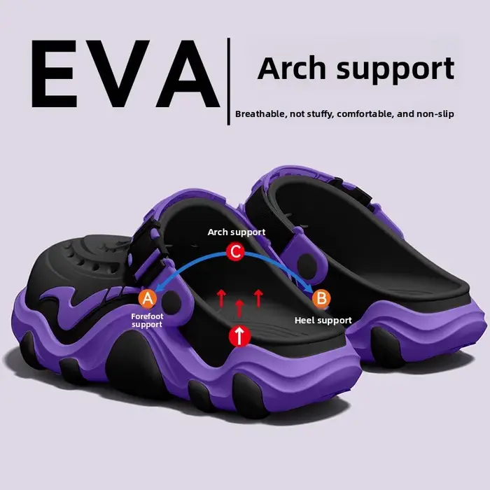 Chaussures perforées à soutien de la voûte plantaire pour hommes, nouvelle collection été 2026, anti