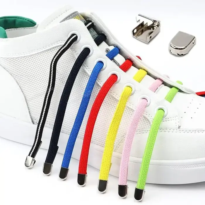 Lacets de chaussures élastiques pour enfants et adultes
